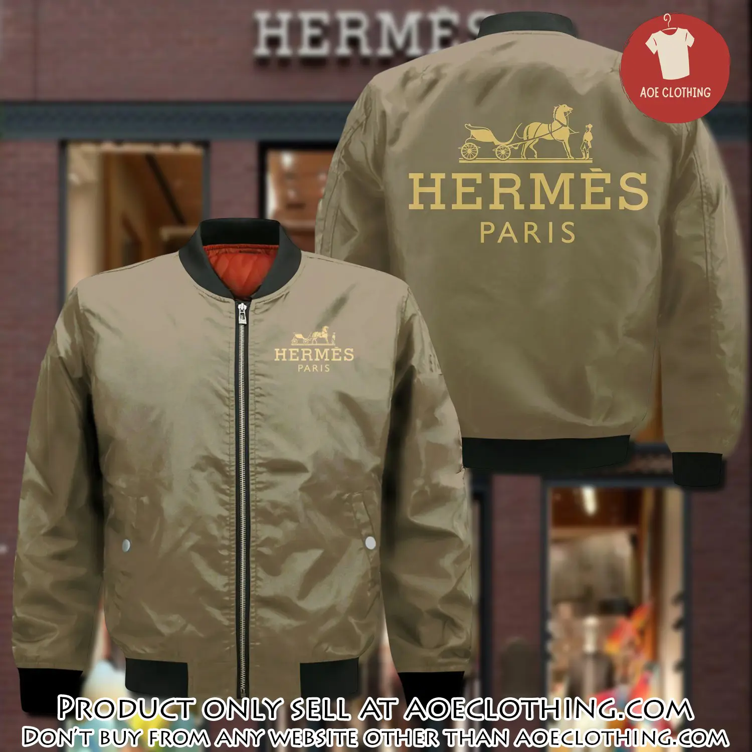 Hermes bomber jacket luxury brand clothing clothes outfit for men women 01 aoe0922548
